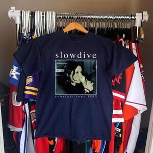 Navy Blue Slowdive T-Shirt